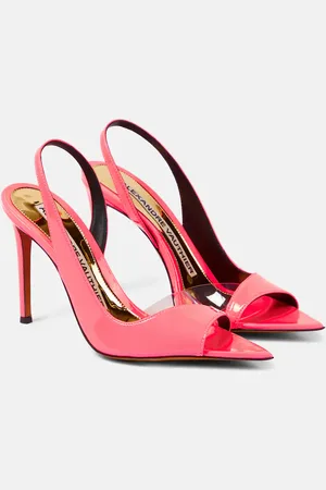 ALEXANDRE VAUTHIER Patent leather and PVC sandals