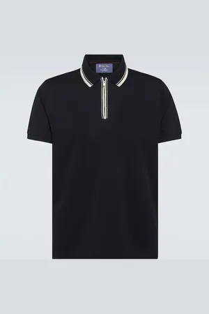 Loro Piana Regatta cotton-blend polo shirt