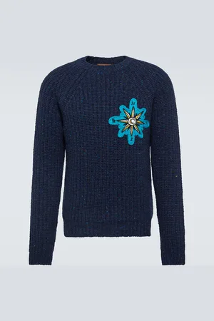 Alanui Rib-knit wool-blend sweater