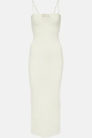 Jacquemus La Robe Sierra Bretelles midi dress