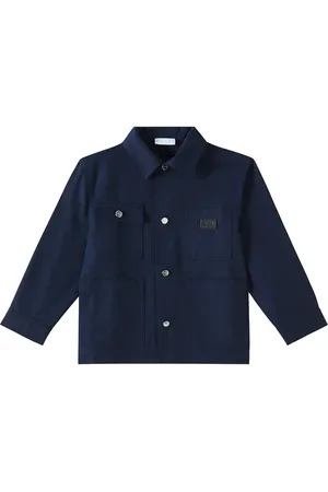 Gucci Leather-trimmed cotton jacket
