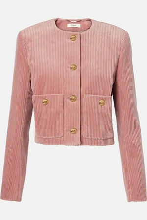 Chloé Cotton velvet corduroy jacket