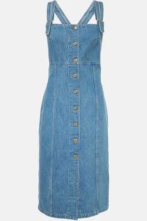 Patou Denim midi dress