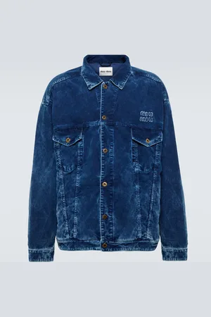 Miu Miu Cotton corduroy blouson jacket