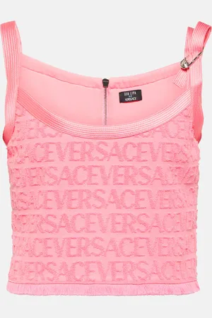 VERSACE Safety Pin cotton top