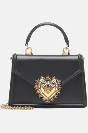 Dolce & Gabbana Devotion Small leather shoulder bag