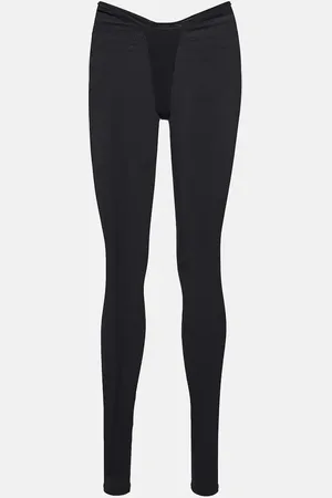 LAQUAN SMITH Low-rise leggings