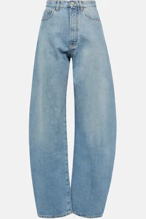 Alaïa High-rise barrel-leg jeans