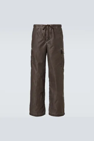 OUR LEGACY Way cotton-blend wide-leg pants