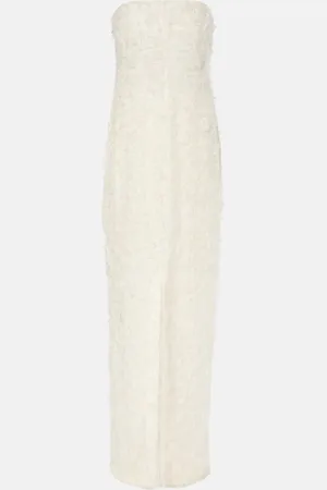 Totême Strapless fil coupÃ© maxi dress