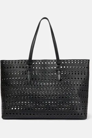 Alaïa Le Mina 44 Vienne leather tote bag