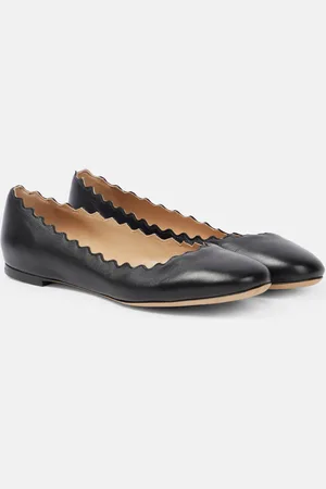Chloé Lauren leather ballet flats