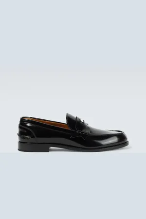 Christian Louboutin Penny leather loafers