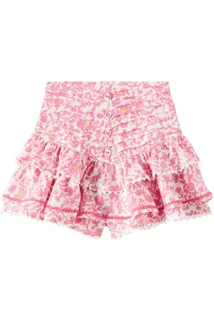 POUPETTE ST BARTH Alizee cotton-blend skirt