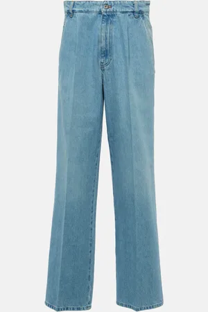 Miu Miu Low-rise wide-leg jeans