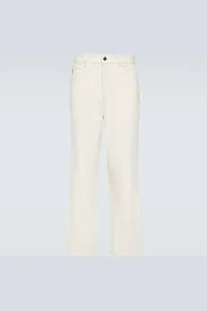 BODE Knolly Brook cotton herringbone pants