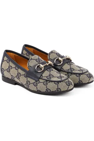 Gucci Horsebit GG Canvas loafers
