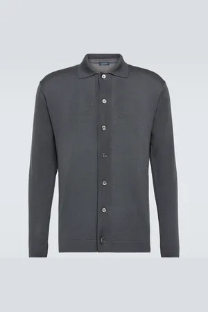 Thom Sweeney Wool Henley shirt