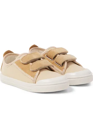 Il gufo Suede-trimmed sneakers