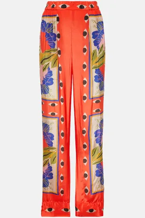 Farm Rio Surreal Scarf Sand pajama pants