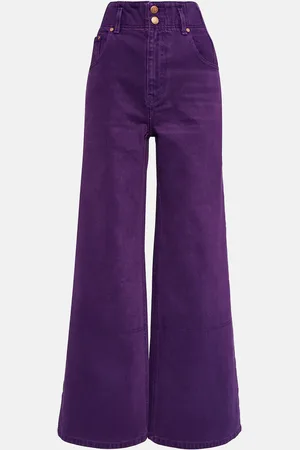 ULLA JOHNSON Margot high-rise wide-leg jeans