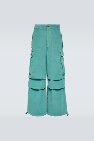 Alanui Velvet corduroy cargo pants