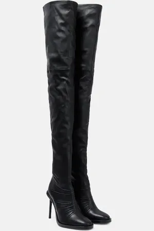 ANN DEMEULEMEESTER Adna over-the-knee leather boots