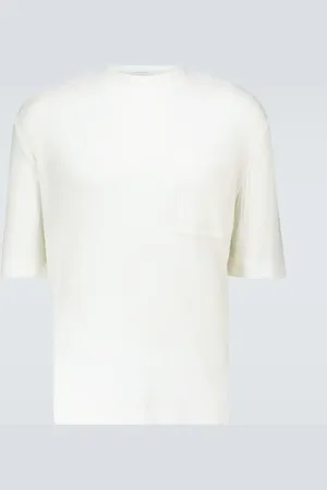 King & Tuckfield Short-sleeved ribbed T-shirt