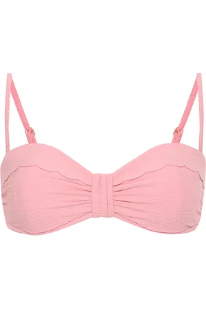 Heidi Klein South Beach scalloped bikini top