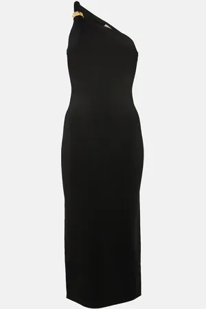 GALVAN One-shoulder midi dress