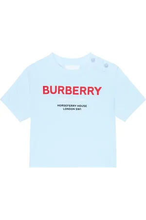 Burberry Printed cotton jersey T-shirt