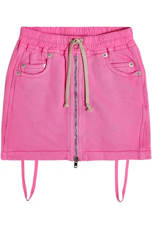 Rick Owens Cotton jersey skirt