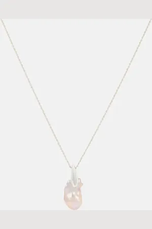 Bottega Veneta Sterling necklace with freshwater pearl