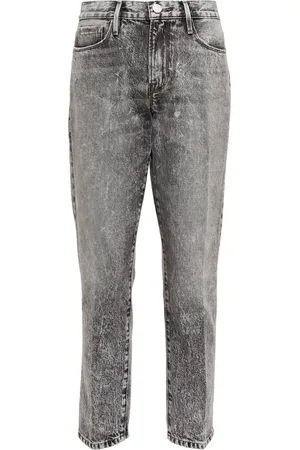 Frame Le Nouveau mid-rise straight jeans
