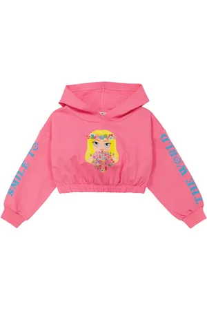 MONNALISA X Chiara Ferragni Mascotte cropped hoodie