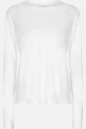 The Row Shermann cotton-jersey top
