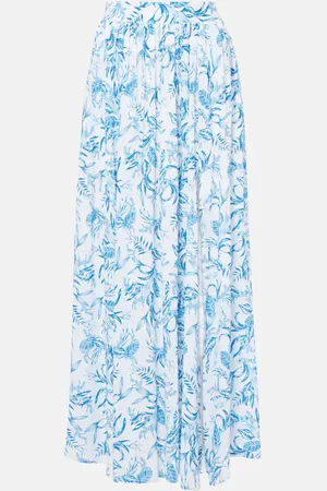 Melissa Odabash Mira printed maxi skirt
