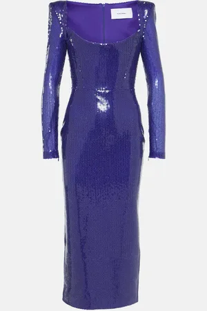 ALEX PERRY Sequined midi dress