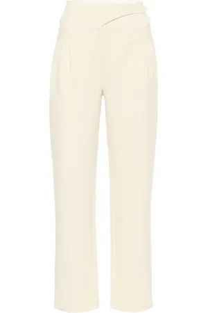 Blazé Milano Resolute Basque high-rise wool pants