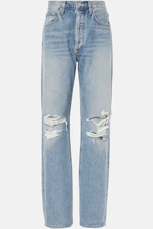 AGOLDE Kelly high-rise straight jeans