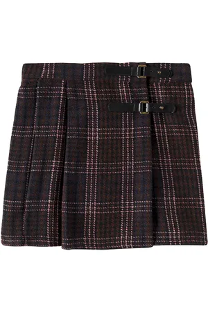 La Coqueta Zola checked skirt
