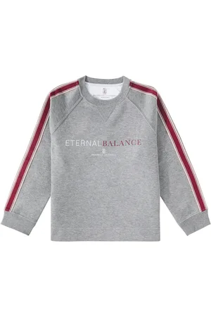Brunello Cucinelli Printed cotton-blend sweatshirt