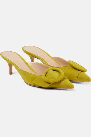 Gianvito Rossi Portofino 55 suede mules
