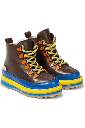 Tiny Cottons Leather lace-up boots