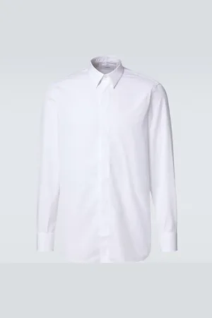 LARDINI Cotton tuxedo shirt