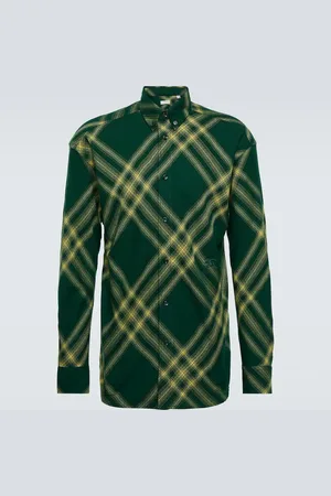 Burberry Check wool shirt