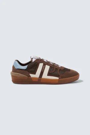 Lanvin Clay logo leather sneakers