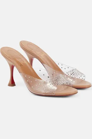 Christian Louboutin Nudes Degramule embellished mules