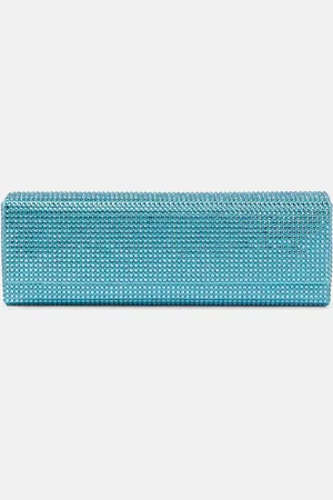 Amina Muaddi Amini Paloma embellished clutch