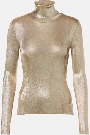 Tom Ford LamÃ© turtleneck sweater
